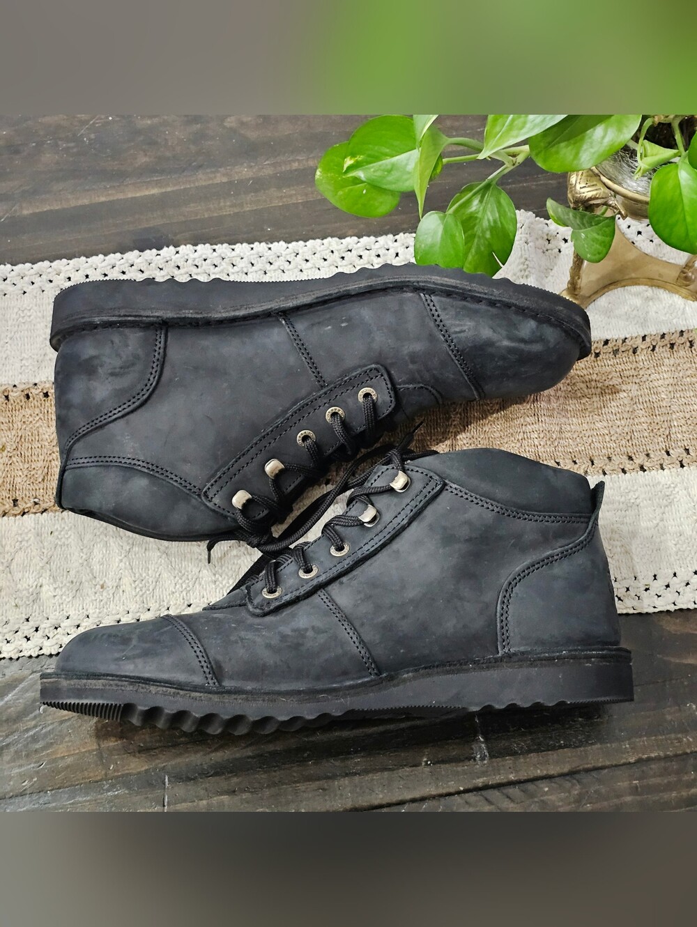 Mens Jim Green African Ranger barefoot boot 12.5